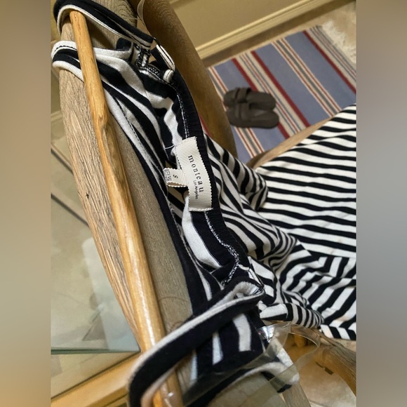 Monteau Black and White Maxi Dress XS - Picture 8 of 8